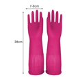 thumbnail image 3 of Full Hand Protection Gloves Waterproof Non-slip Dishwashing Gloves Heat-insulated Kitchen Cleaning Tool, 3 of 8
