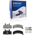 thumbnail image 3 of Detroit Axle - Front Brake Pads Right Disc Caliper Replacement for Chevrolet Tahoe Express GMC Safari Savana 1500 2500 Tahoe Yukon Fits select: 1997-1999 CHEVROLET TAHOE K1500, 3 of 6