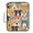 Colorful Cute Dogs Face, variant on Haosy Accordion File Organizer Zipper Binder 500 Sheet 6-Tab Expanding File Folder Multi-Pocket 1.2 Inch 3 Ring Blue Skull Bird Flower