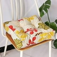 thumbnail image 1 of Nvzi 1PC Indoor Outdoor Bohemian Square Chair Cushion Seat Pad Floor Cushion Pillow (Flower Grass 1, 18X18), 1 of 5