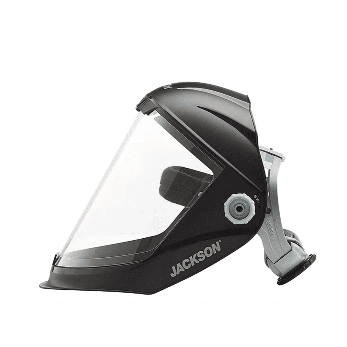 Jackson Safety Recyclable Face Shield, ABS Polycarbonate Black, 9.24" x 14.25" 0.040"