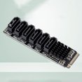 thumbnail image 2 of 【PH516】Tarjeta adaptadora expansión 6 puertos M2 M-EKY PCIE3.0 a SATA6G, 2 of 8