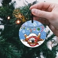thumbnail image 5 of WIRESTER Large 3 inch Acrylic Ready to Hang Ornament, Hanging Ornaments for Christmas Tree Holidays Party Home Office Xmas Tree Decoration Gift - Christmas English Bulldog Upside Down, 5 of 7