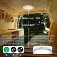 thumbnail image 3 of Lámpara de Techo Recargable con Sensor de Movimiento para Interiores, Lámpara de Techo Magnética con Control Remoto de 3 Colores Regulables., 3 of 5