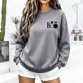 thumbnail image 7 of Jsaierl Women's Halloween Sweatshirts Spooky Print Pullovers Fall Loose Fit Round Neck Long Sleeve Sweater Tops Halloween Costumes, Sizes S-2XL, 7 of 7