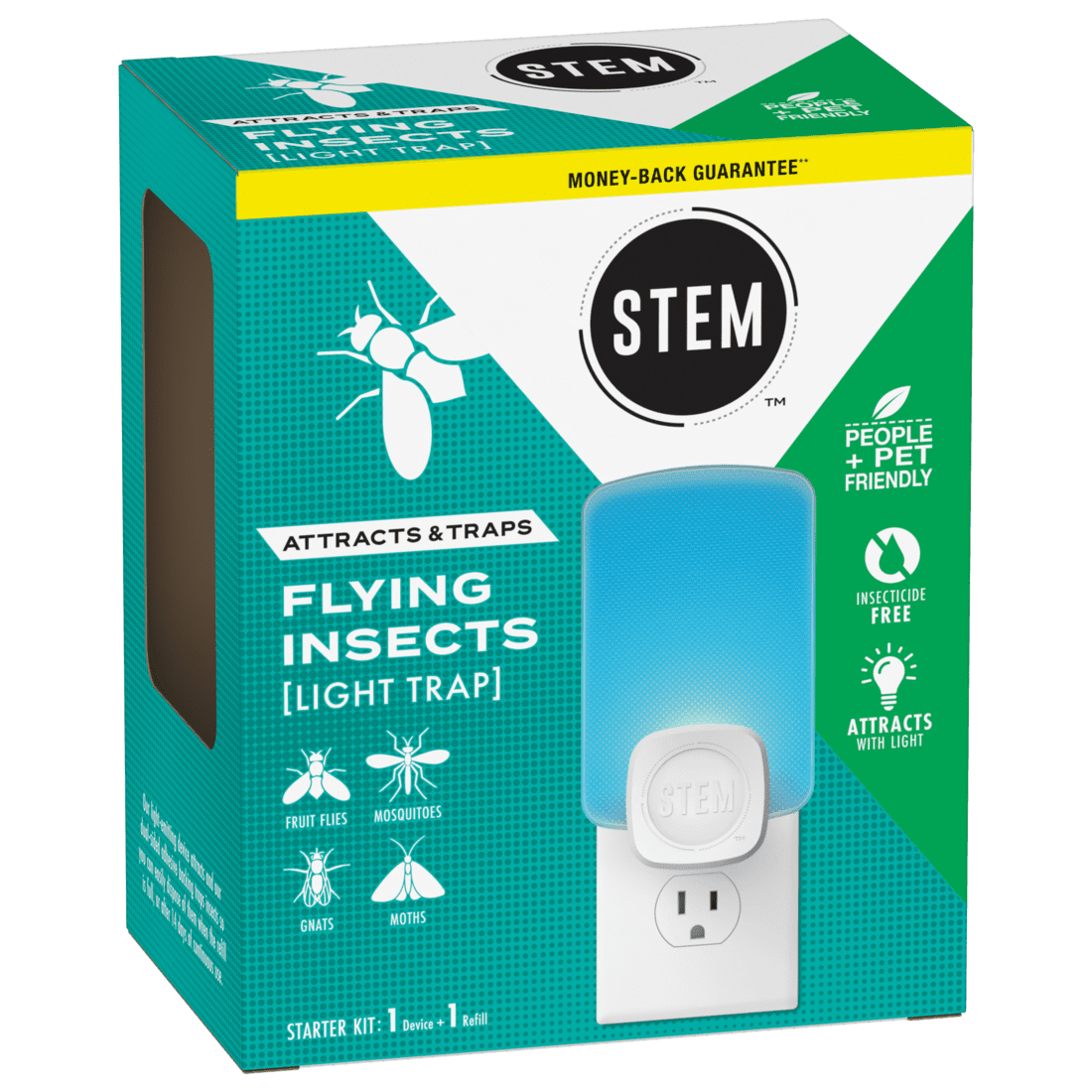 STEM Light Trap, Starter Kit with 1 Light Trap and 1 Refill