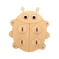 thumbnail image 1 of Tablero de actividades Montessori para niños, Material artesanal, juguetes de viaje de madera, juguetes sensoriales portátiles, juguetes educativos pa Oval, 1 of 9