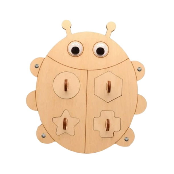 Tablero de trabajo Montessori, Material DIY, juguetes de educación temprana, material didáctico, juguete de viaje de madera, portátil para regalos de Oval