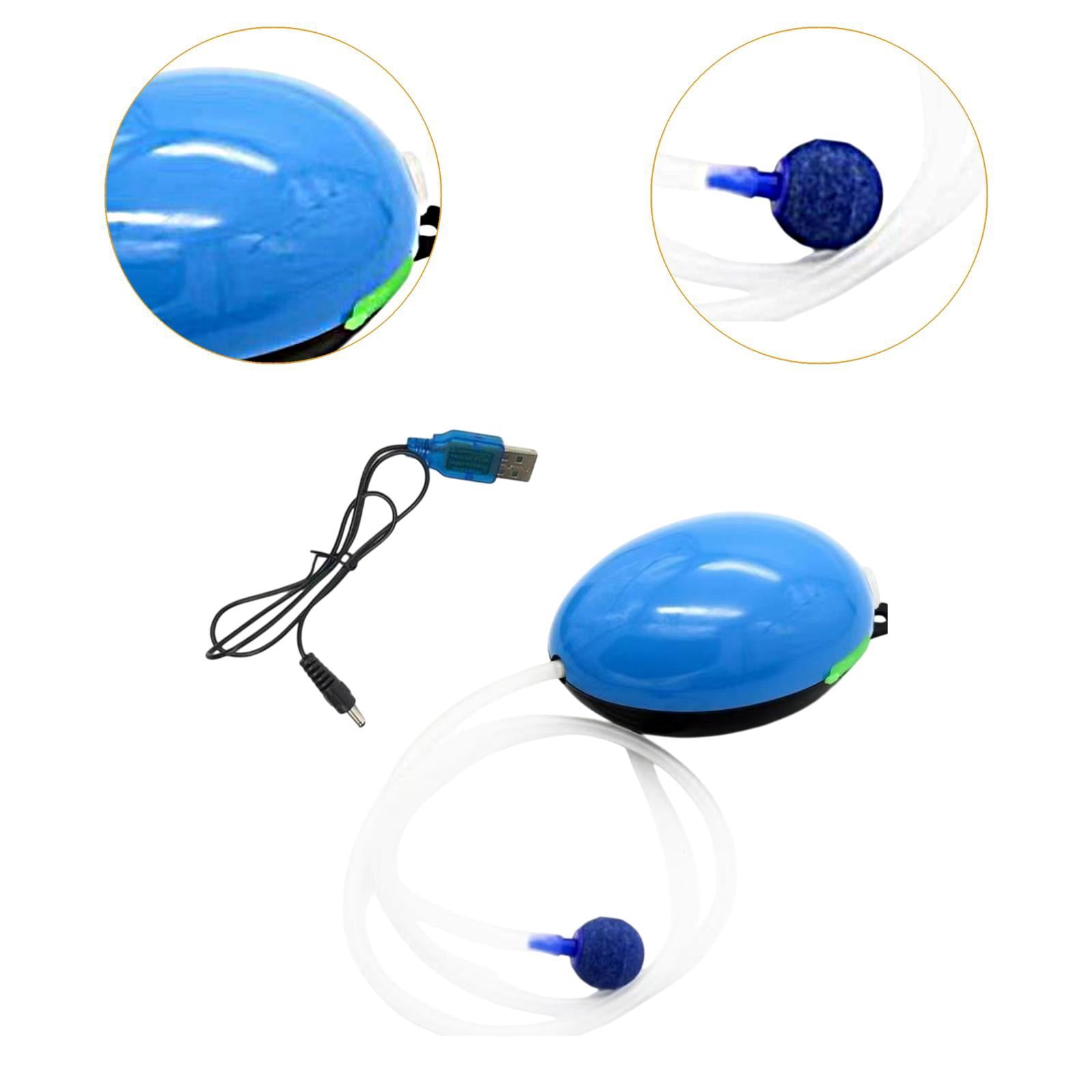 TOOYFUL Aquarium Air Pump Energy Saving Small Air Aerator Pump for Fish Tank Outdoor