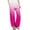 Pink, variant on SROBPTY Teen Girls Pants Print Elastic Waist Yoga with Pockets Leggings