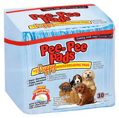 doggie pee pads walmart