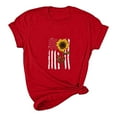 thumbnail image 1 of Birdeem T-Shirt à Manches Courtes Imprimé Mode pour Femmes Hauts Décontractés Amples Blouse Hauts, 1 of 1
