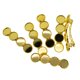 thumbnail image 3 of Pinzas para el cabello Zulema Pasador Francés Dorado, 3 of 8