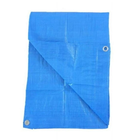16 x 20 in. Polyethylene Storage Tarp Cover, Light Blue