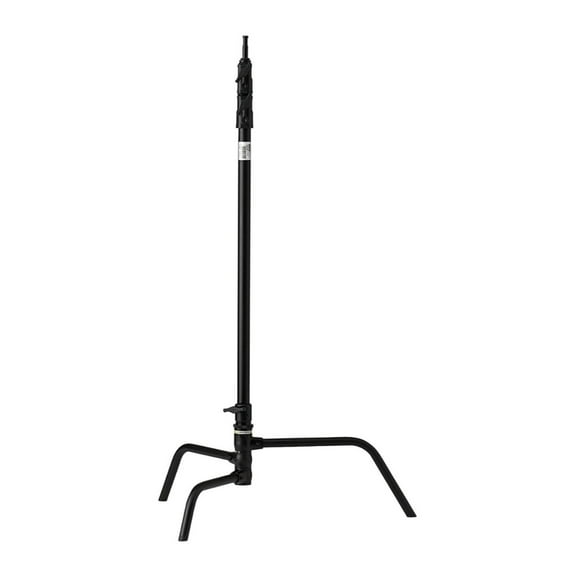 Kupo 40" Master Raiser C-Stand with Turtle Base, 117" Maximum Extension, 22lbs Load Capacity, Black