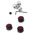thumbnail image 1 of Perillas de control para guitarra eléctrica Sunnimix Pomo de guitarra Skull Head 3 PC, 1 of 8