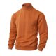thumbnail image 1 of Ceisia Men's All Gift Seasons Casual Solid Color Knitted Fabric Round Neck Long Sleeve Shirt - Comfortable Daily Outdoor Wear, 1 of 5