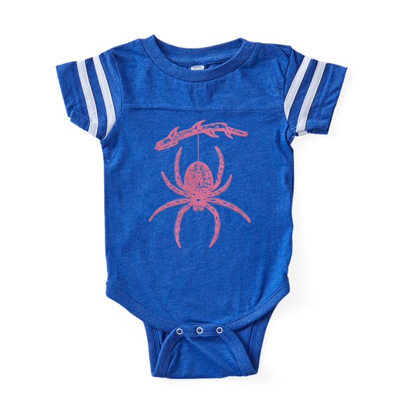 CafePress - Spider Branch_Pk - Cute Infant Baby Football Bodysuit