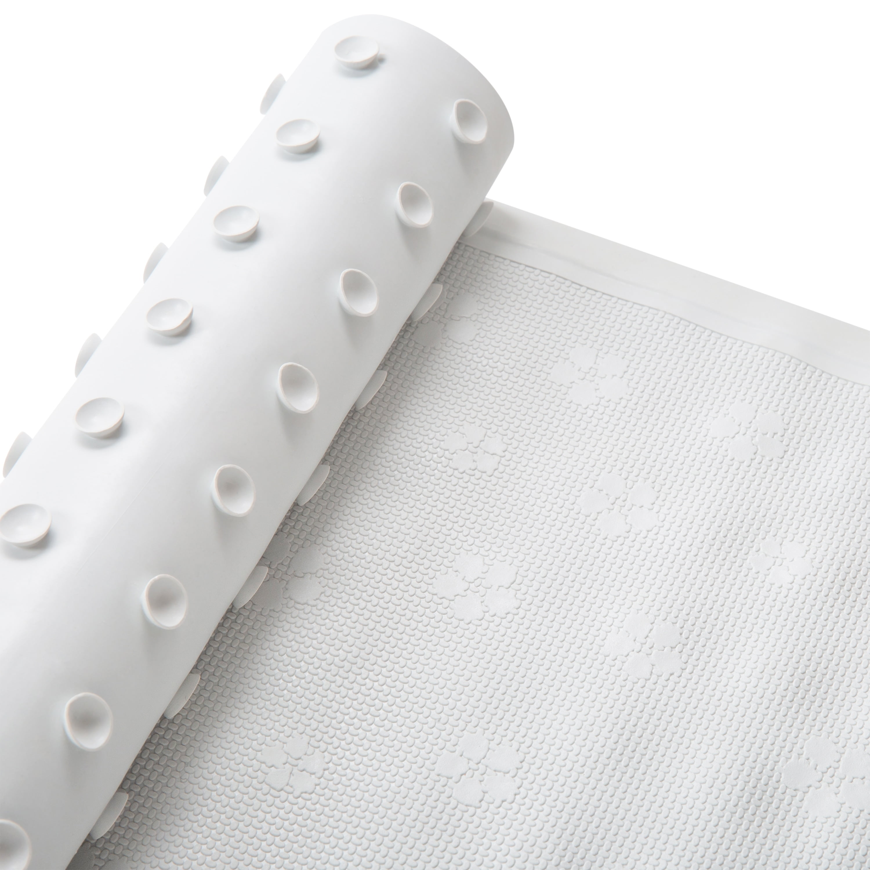 Bath Bliss Large Bath Mat in White