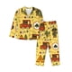 thumbnail image 1 of Fotbe Forest Guard Conjunto de Pijama de Manga Larga para Mujer con Estampado, Ropa de Dormir de 2 Piezas, Conjunto de Casa Suave y Cómodo con Bolsillos-XX-Large, 1 of 7