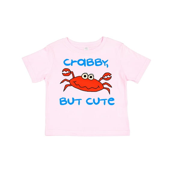 Inktastic Crabby but Cute Boys or Girls Toddler T-Shirt