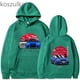thumbnail image 1 of Sudadera con capucha de Anime Initial D Rising Jdm Drift Red Car para hombre, sudaderas de lana de moda, Tops de manga larga, ropa de calle Harajuku, 1 of 4