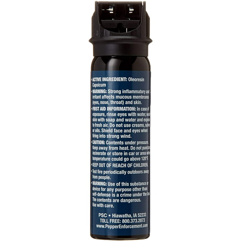 4 x Wilhelm Pepper Spray 40 ml Animal Repellent Self Defence CS KO Spray  High Dose (approx. 2 Million Scoville) Effective Defence Spray : :  Sports & Outdoors