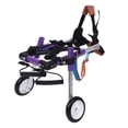 thumbnail image 4 of Fauteuil Roulant pour Chien Réglable pour les Jambes Arrière, Fauteuil Roulant pour Animaux à Double Roue pour Animaux de Compagnie, Chien Handicapé, Marche Assistée, Voiture, Réadaptation des Jambes Arrière, Voiture Auxiliaire, Roues d'Exercice pour Animaux pour Chiens et Chats, 4 of 7