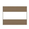 thumbnail image 2 of Domi Outdoor Living Heavy Duty Clear Panel Curtain, 18 oz Waterproof PVC Polyester Curtain, Tearproof, and Weather-Resistant Panel w/Eyelets for Patios,Gazebos,Pergolas (10'H x 13'W, Brown), 2 of 7