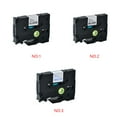 thumbnail image 4 of pitrice Replacement For Brother P-Touch Kze 12mmx8m Laminated Label Printer Color Tape Waterproof Tag Maker Ribbon, 4 of 9