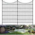 thumbnail image 1 of Panels Garden Fence Dog Fence Outdoor For Yard in H x .ft L Rustproof Metal Fencing with Ground Stakes | No Dig Animal Proof Containment for Pets/Rabbits | Durable Patio Security, 1 of 6