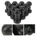 thumbnail image 3 of HOMEMAXS  10 Pcs Spherical Protective Top Hat Trampoline Outdoor Rod Caps Pole Black, 3 of 8