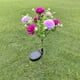 thumbnail image 2 of Cateissary Luces de flores con energía solar, luces decorativas para césped al aire libre, luz solar para césped de rosas, jardín y patio Iluminación y accesorios Púrpura, 2 of 6