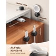 thumbnail image 3 of Organizador de oficina compacto Lamicall Spring con clips para cables, paquete de 12, 3 of 7