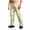 Khaki, variant on Unisex 3-in-1 Convertible Softshell Pants, Windproof Waterproof Hiking Ski Pants, Winter Outdoor Detachable Cargo Trousers Khaki XXL(XXL)