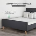 thumbnail image 3 of Base De Cama Bordes Altos Con Colchón Memory Individual Premium KingsHouse, 3 of 8