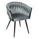 thumbnail image 3 of Set de 4 Sillas de Comedor Tejidas Modernas Elegantes Houzer, 3 of 5