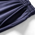 thumbnail image 3 of MXALUOB Men's Fleece Lined Sweatpants Drawstring Elastic Waist Winter Pants with Pockets Full Length Sherpa Lined Warm Sweatpant, 3 of 5