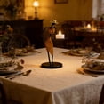 thumbnail image 6 of Homekingdee Waiter Style Candle Holders - Iron and Alloy Candle Stand with Electronic Candle for Home Dining Room Living Room Party Wedding Decor, 6 of 6