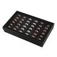 thumbnail image 4 of CNKOO Transparent Window PVC 36 Slots Ring Box Tray Storage Show Case Earrings Jewelry Display Holder Organizer, 4 of 8