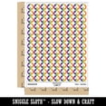 thumbnail image 2 of Three Leaf Clover Shamrock 200+ Round Stickers - Rainbow - Matte Finish - 0.50" Size, 2 of 3