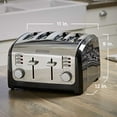 thumbnail image 5 of BLACK?? Grille-Pain 4 Tranches en Acier Inoxydable T4030, 5 of 5