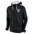 thumbnail image 2 of Men's Fanatics Black Brooklyn Nets Rainbow Shot Full-Zip Hoodie, 2 of 3