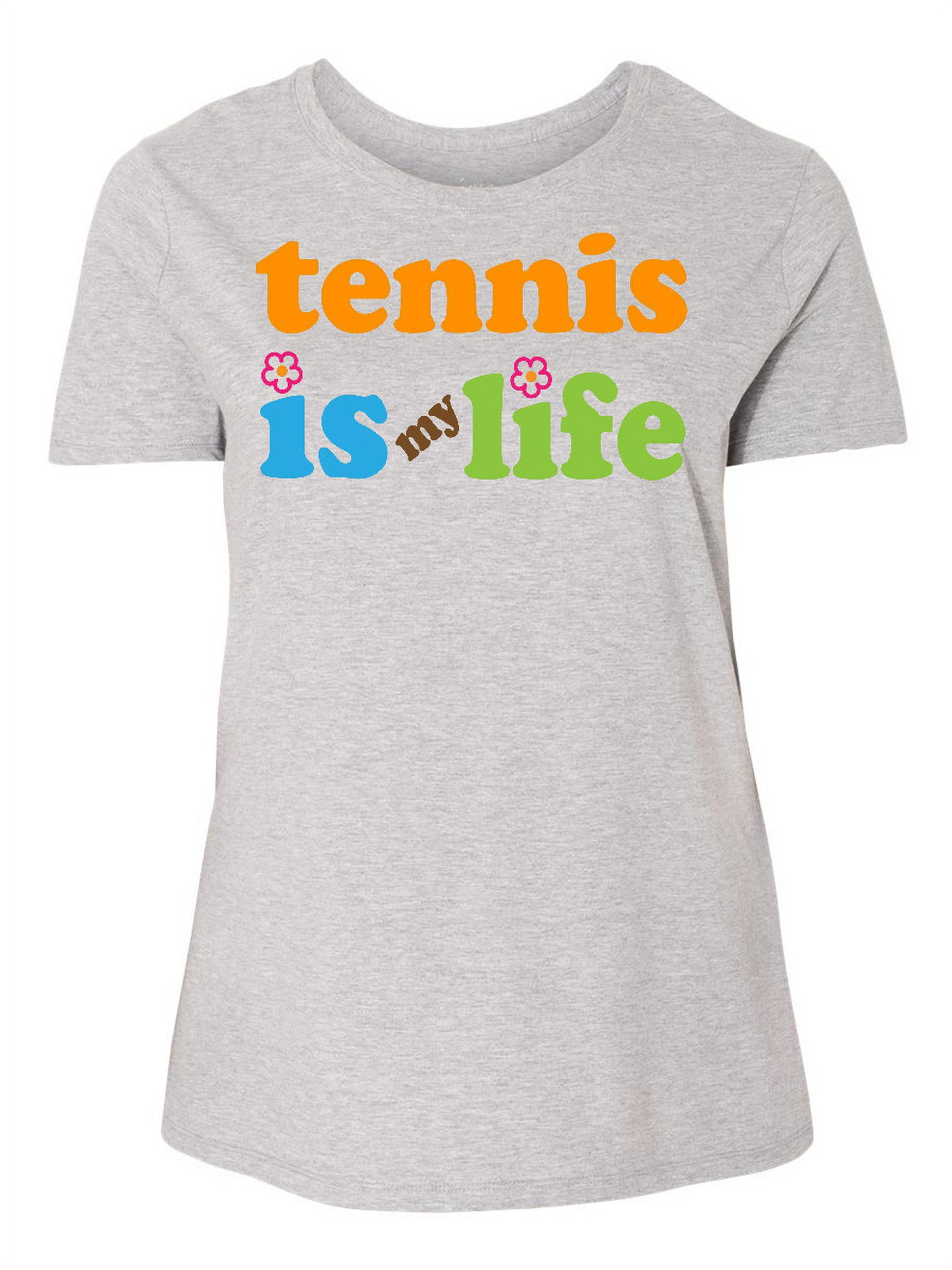 Tennis is life t shirt Clearance