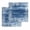 Navy Blue, variant on Grey Coastal Kitchen Dish Towels for Drying Dishes Set of 2, Summer Ocean Sea Ombre Starfish Corals Waffle Weave Microfiber Hand Tea Bathroom Towels Quick Dry & Absorbent Towel 15.7x23.6