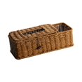 thumbnail image 2 of Caja de servilletas para guardar control remoto, caja de pañuelos, cajas de papel higiénico, dormitorio, cocina Marrón oscuro, 2 of 9