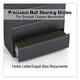 thumbnail image 7 of Alera Lateral File, 5 Legal/Letter/A4/A5-Size File Drawers, Charcoal, 42" x 18.63" x 67.63", 7 of 7