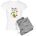 thumbnail image 1 of CafePress - Japanese Lucky Cat - Women's Light Pajamas, 1 of 1