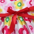 thumbnail image 5 of Odeerbi Clearance Toddler Kids Baby Girls Cute Summer Flowers Print Vacation Dress Suspender Skirt Floral Dress, 5 of 9