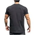 thumbnail image 3 of Xihbxyly Mens Tops Casual Big & Tall Crew Neck Short Sleeve Quick Dry T Shirt Oversized Tshirts for Men Solid Loose Fit Tops Casual Stylish Simple for Casual Wear, 3 of 3